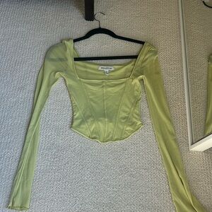 Urban outfitters corset top